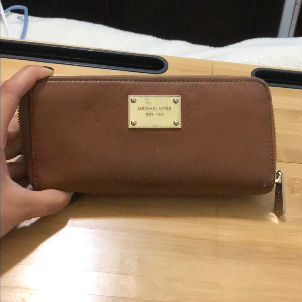 Michael Kors wallet, good condition, light wear.